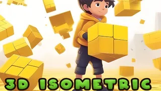 Daag je ruimtelijk inzicht uit in deze slimme isometrische puzzel. Plan je pad zorgvuldig om alle gele blokken te verwijderen zonder vast te komen zitten. Test…