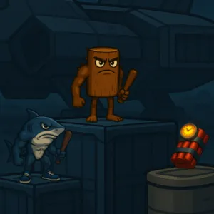 Cabar rakan dalam permainan hot potato terbalik yang mendebarkan! Elak lawan anda dan pastikan anda memegang bom apabila masa tamat untuk menuntut kemenangan.