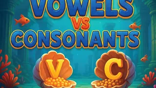 Test je kennis en snelheid door klinkers en medeklinkers te identificeren in dit leuke educatieve spel. Verbeter je taalvaardigheden en ontdek hoe hoog je kunt…