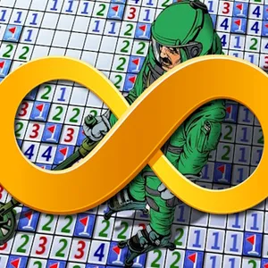 Uji kemahiran deduktif anda dalam Minesweeper Infinite, sebuah teka-teki klasik dengan mod tanpa henti moden. Gunakan logik untuk membersihkan papan dan…