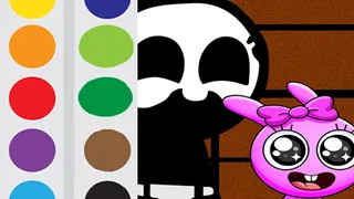 Serlahkan sisi artistik anda dalam permainan mewarna yang menyeronokkan dan santai ini. Pilih templat dan palet warna cerah untuk cipta karya seni Sprunki unik…