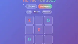 Cabar rakan atau komputer dalam permainan Xs dan Os abadi ini. Tajamkan logik dan pemikiran strategik anda untuk menuntut kemenangan di grid 3x3. Main sekarang!