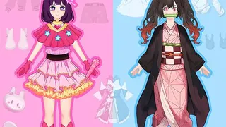 Serlahkan penggaya dalaman anda dalam permainan berdandan anime comel ini. Padankan pakaian & aksesori dari almari besar untuk reka gadis cosplay impian anda.